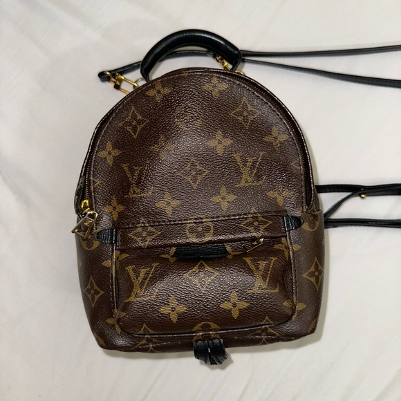 Louis Vuitton Palm Springs Mini Monogram Canvas Backpack - Picture 1 of 16